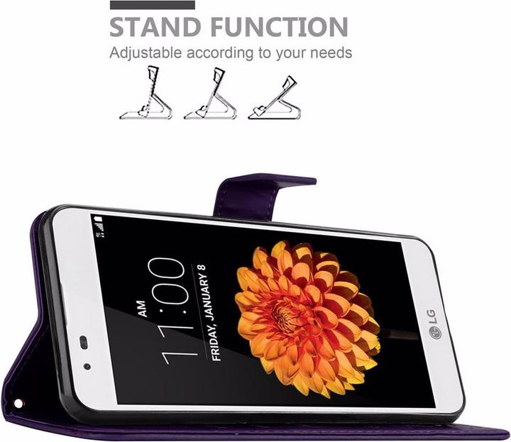 Produktbild Cadorabo Flower Book Cover (LG K7)