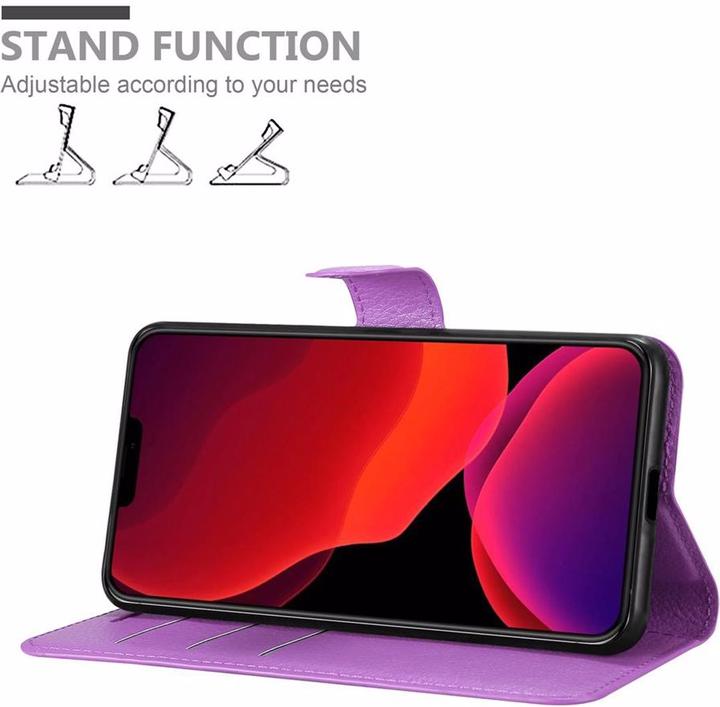 Produktbild Cadorabo Book mit Standfunktion Cover (Apple iPhone 12 mini)