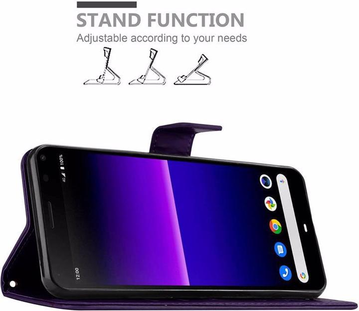 Produktbild Cadorabo Flower Book Cover (Sony Xperia 8)