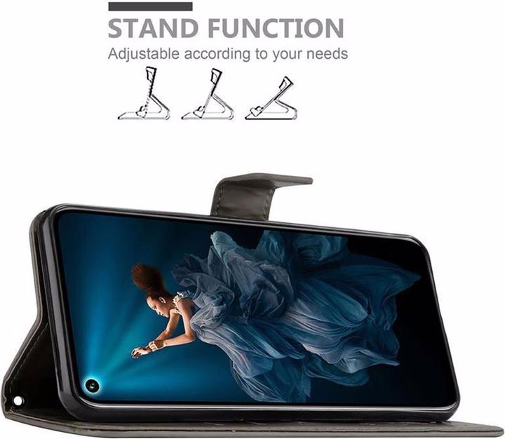 Actual product image Cadorabo Flower Book Cover (Honor 20 Pro)