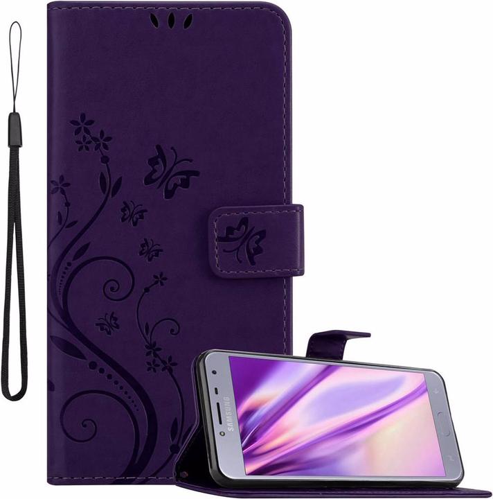Floral dark purple