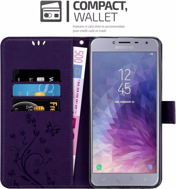 Immagine prodotto Cadorabo Copertina del libro di fiori (Samsung Galaxy J4 (2018))