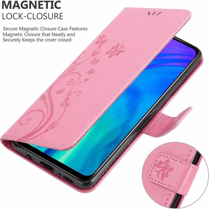 Actual product image Cadorabo Flower Book Cover (Honor 20 Lite)