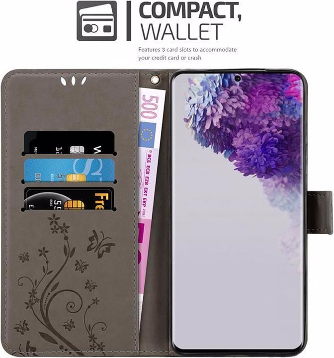 Productafbeelding Cadorabo Bloemen Boekomslag (Samsung Galaxy S20 Ultra)