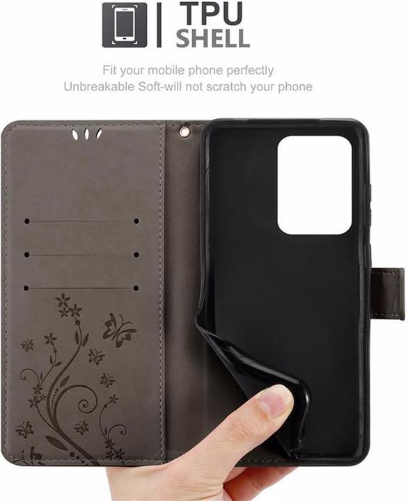 Productafbeelding Cadorabo Bloemen Boekomslag (Samsung Galaxy S20 Ultra)