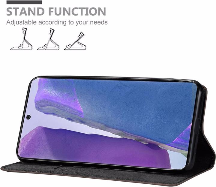 Productafbeelding Cadorabo Boek Onzichtbare Magneethoes (Samsung Galaxy Note 20)