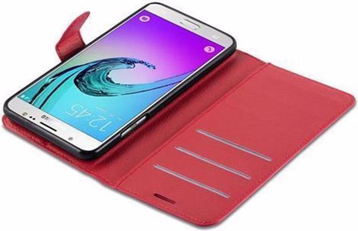 Actual product image Cadorabo Book with stand function cover (Samsung Galaxy J7 2016)