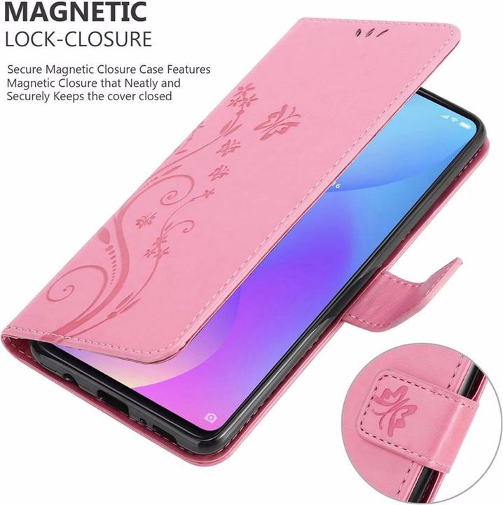 Actual product image Cadorabo Flower Book Cover (Xiaomi Redmi K20)