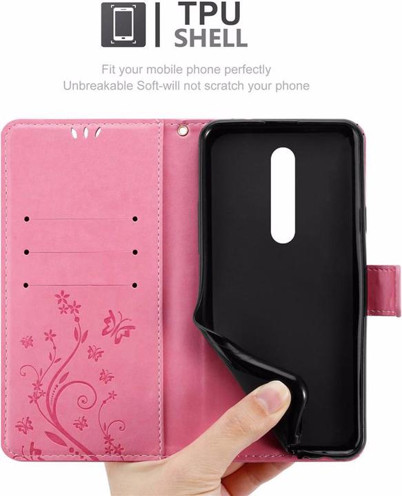 Actual product image Cadorabo Flower Book Cover (Xiaomi Redmi K20)