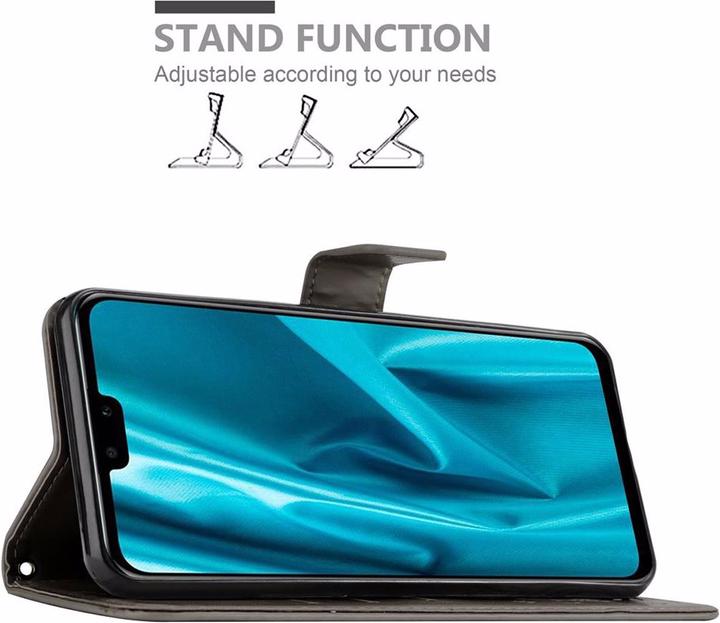 Productafbeelding Cadorabo Bloemen Boekomslag (Huawei Y9 (2019))