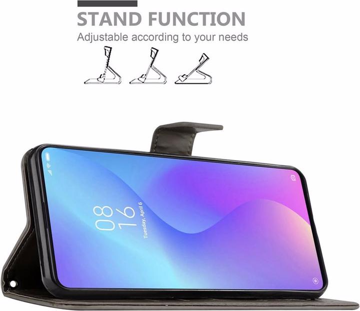 Actual product image Cadorabo Flower Book Cover (Mi 9T Pro, Xiaomi Redmi K20 Pro, Xiaomi Redmi K20)