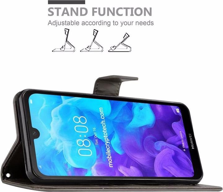 Produktbild Cadorabo Flower Book Cover (Huawei Y6 Pro)