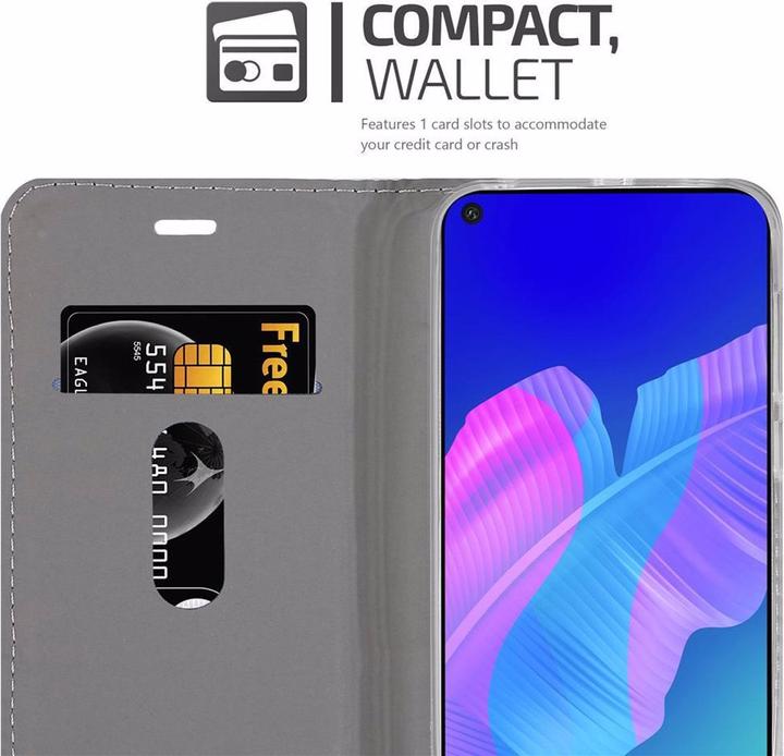 Actual product image Cadorabo Book Jeans Optics Cover (Huawei Nova 7i, Huawei P40 Lite)