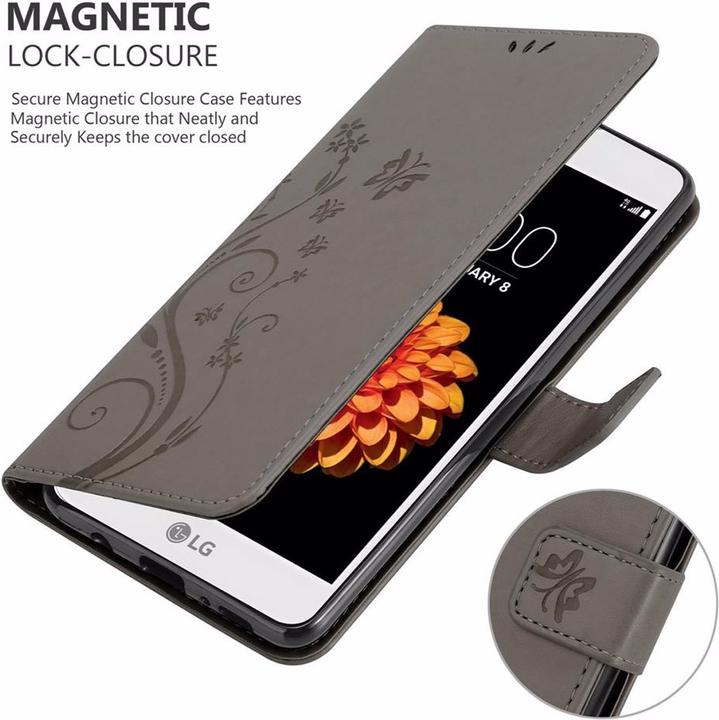 Image du produit Cadorabo Couverture du livre de fleurs (LG K7)