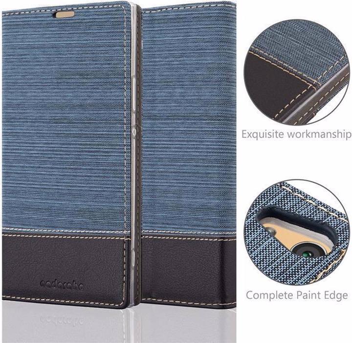 Actual product image Cadorabo Book Jeans Optics Cover (Sony Xperia XA1 Ultra)