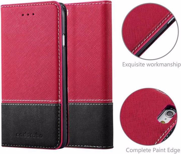 Productafbeelding Cadorabo Boek X Portemonnee Hoesje (Apple iPhone 6s Plus, Apple iPhone 6 Plus)