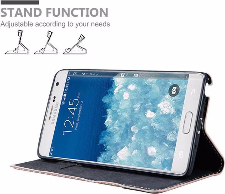 Produktbild Cadorabo Book X-Wallet Cover (Samsung Galaxy Note Edge)