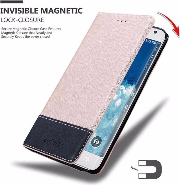 Produktbild Cadorabo Book X-Wallet Cover (Samsung Galaxy Note Edge)