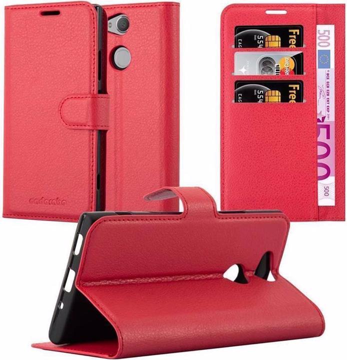 Actual product image Cadorabo Book with stand function cover (Sony Xperia XA2)