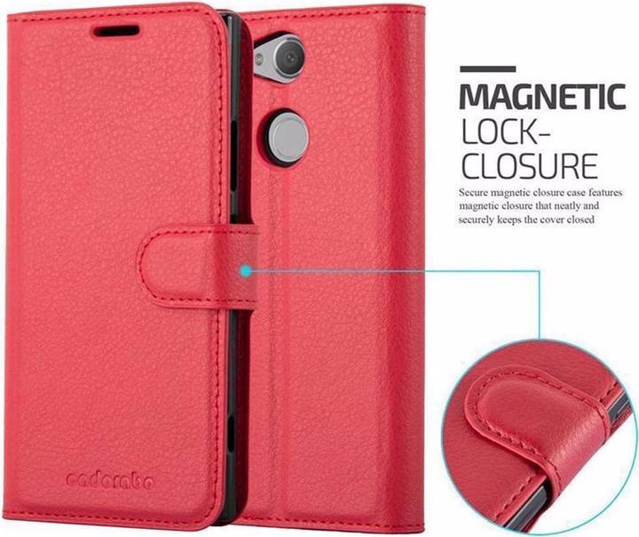 Actual product image Cadorabo Book with stand function cover (Sony Xperia XA2)