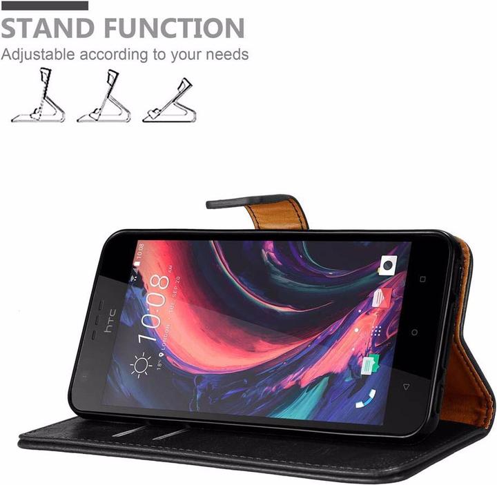 Productafbeelding Cadorabo Boek Luxe Omslag (HTC Desire 10 Lifestyle, HTC Desire 825)