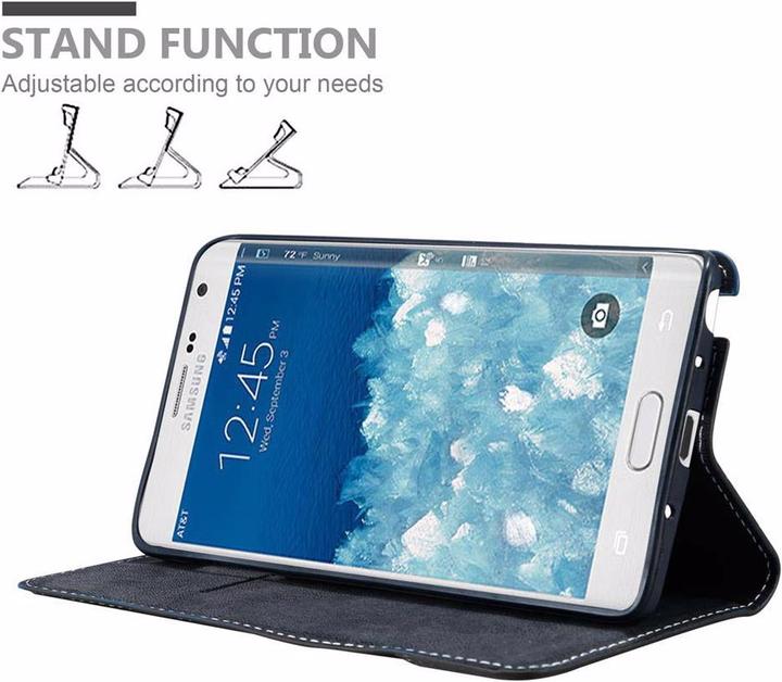 Produktbild Cadorabo Book X-Wallet Cover (Samsung Galaxy Note Edge)