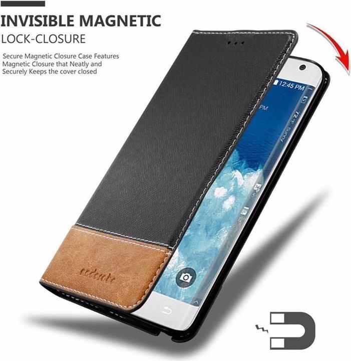 Produktbild Cadorabo Book X-Wallet Cover (Samsung Galaxy Note Edge)