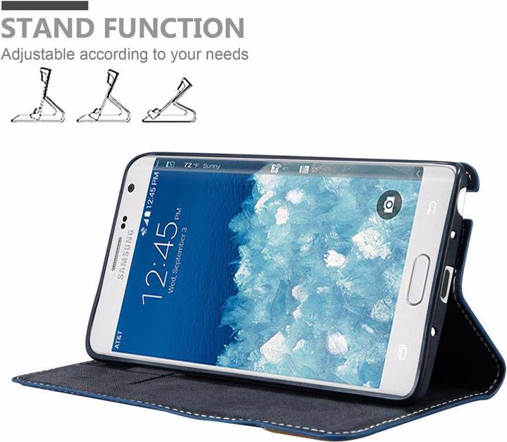 Produktbild Cadorabo Book X-Wallet Cover (Samsung Galaxy Note Edge)