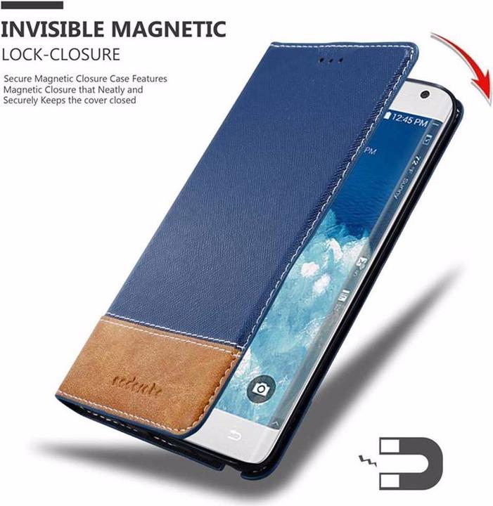 Produktbild Cadorabo Book X-Wallet Cover (Samsung Galaxy Note Edge)