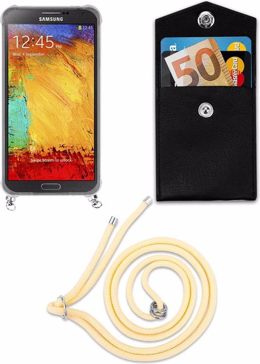 Produktbild Cadorabo TPU Handy Kette SILBER Cover