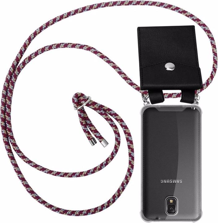 Produktbild Cadorabo TPU Handy Kette SILBER Cover