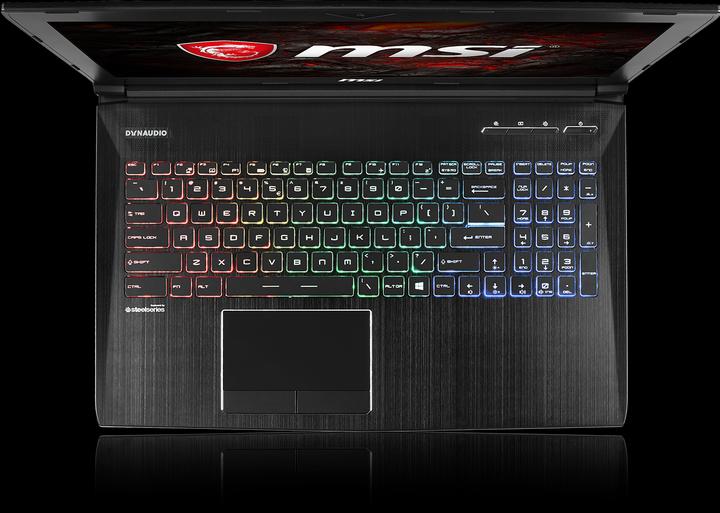 Actual product image MSI GT62VR 7RE-263CH Dominator Pro (15.60", Intel Core i7-7700HQ, 16 GB, 256 GB, CH)