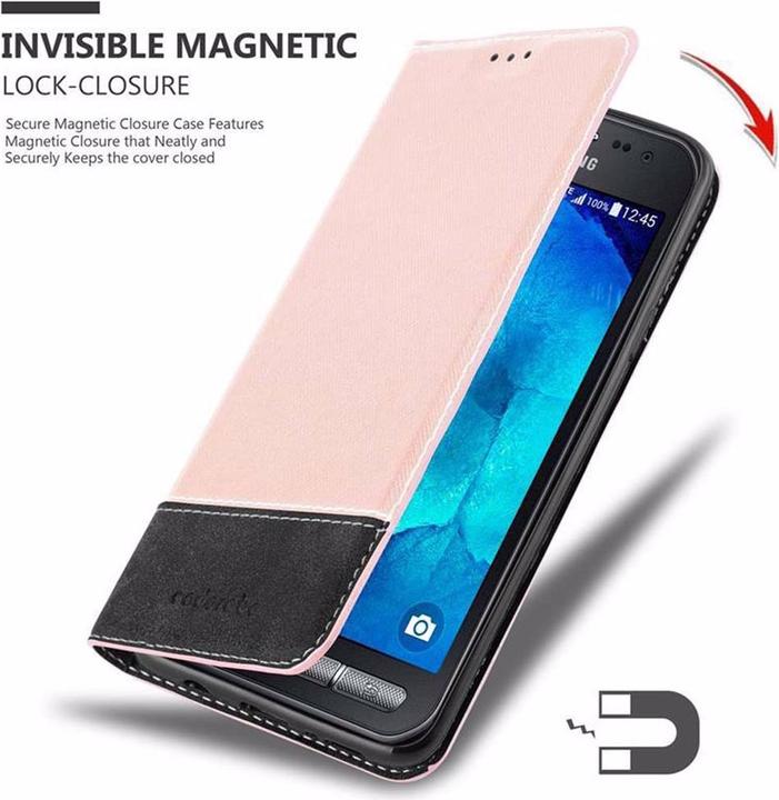 Productafbeelding Cadorabo Boek X Portemonnee Hoesje (Samsung Galaxy Xcover 3)
