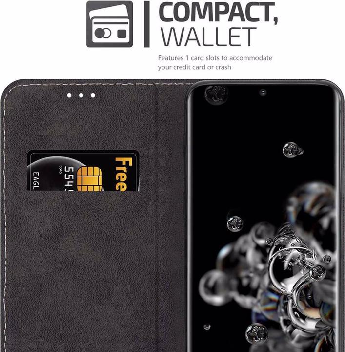 Actual product image Cadorabo Book X Wallet Cover (Samsung Galaxy S20 Ultra)