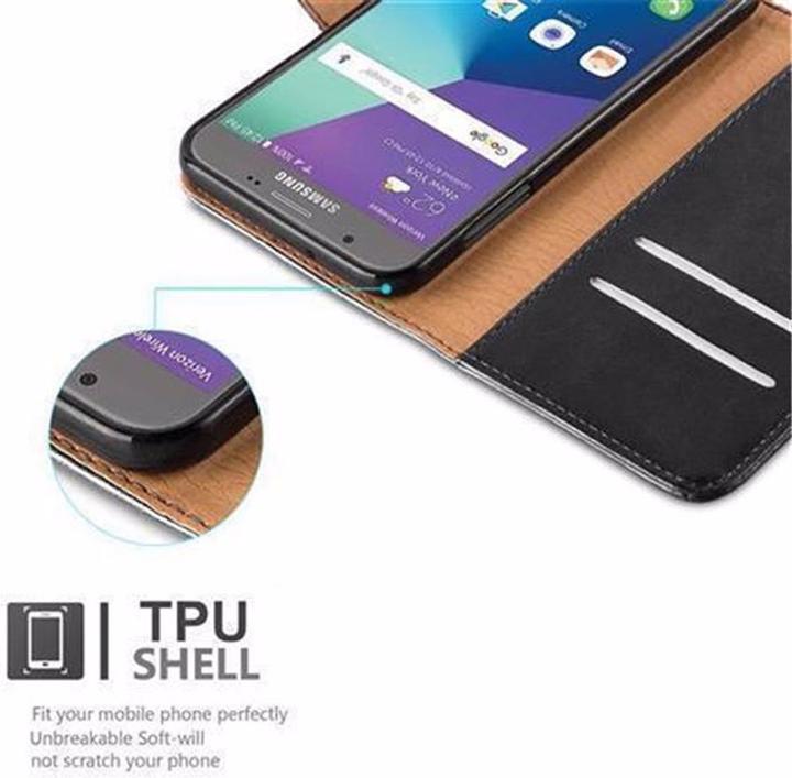 Actual product image Cadorabo Book Luxury Cover (Samsung Galaxy J3 2017 (US version))