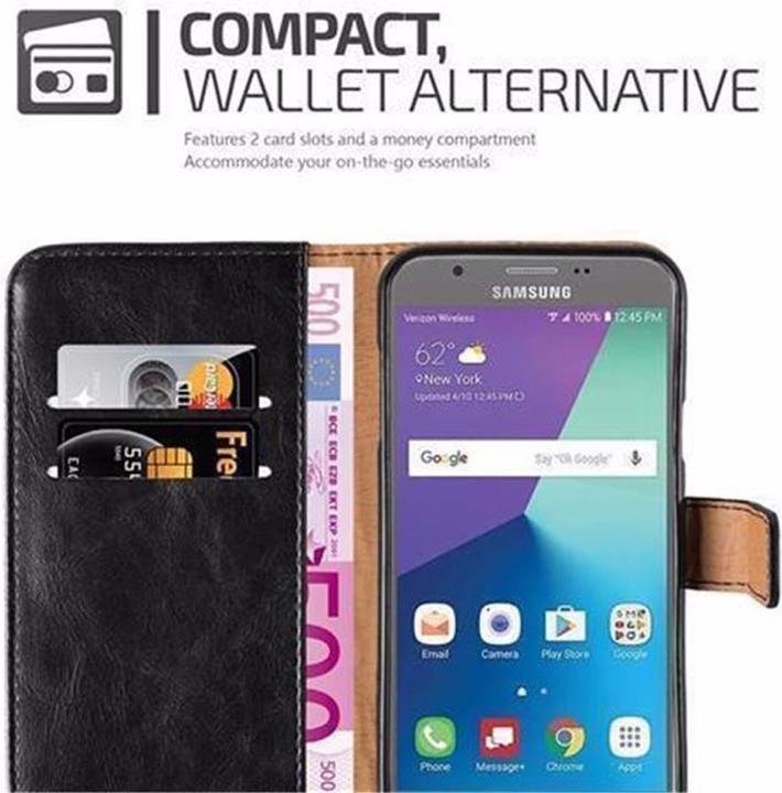 Actual product image Cadorabo Book Luxury Cover (Samsung Galaxy J3 2017 (US version))