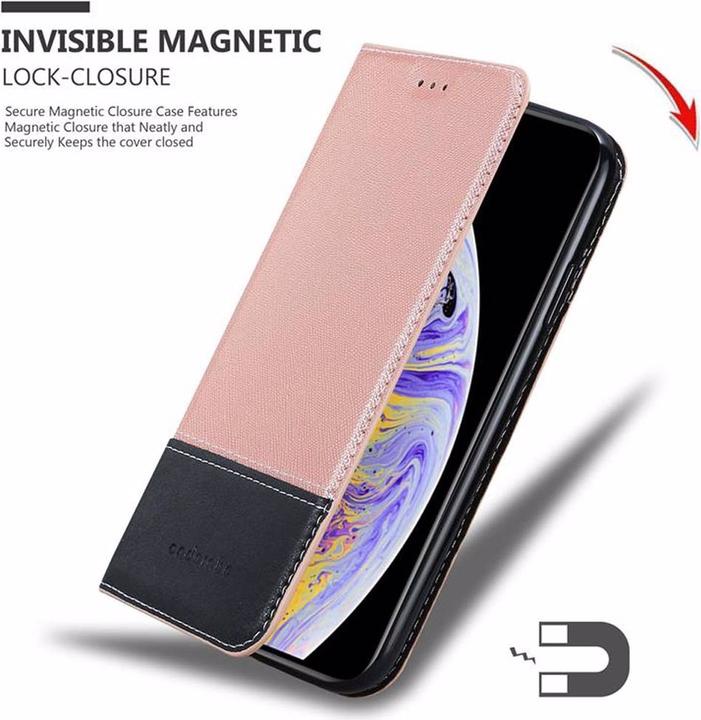 Productafbeelding Cadorabo Boek X Portemonnee Hoesje (Apple iPhone XS Max)