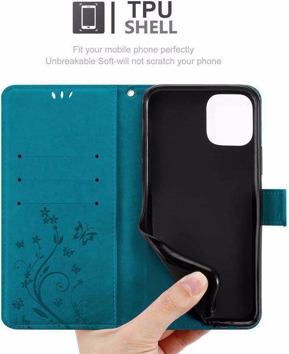 Image du produit Cadorabo Couverture du livre de fleurs (Apple iPhone 11 Pro Max)