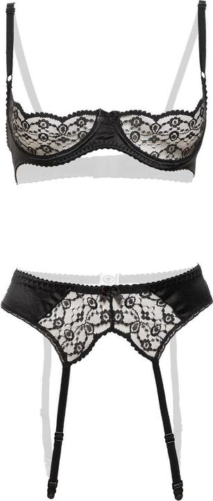 Productafbeelding Christine Le Duc Completo Reggiseno 3 Pezzi Gush - Nero (M)