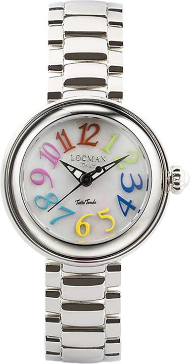 Immagine prodotto Locman Orologio da donna Tutto Tondo in acciaio inossidabile 31 mm Ref. 0361 (Orologio da polso analogico, 31 mm)
