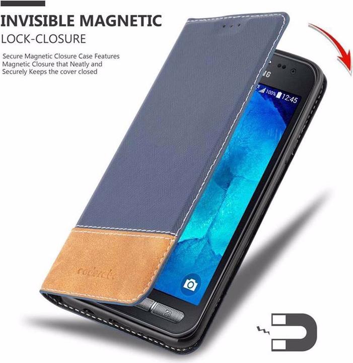 Productafbeelding Cadorabo Boek X Portemonnee Hoesje (Samsung Galaxy Xcover 3)