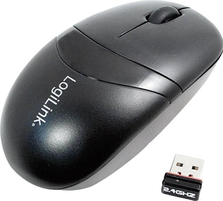 Produktbild LogiLink Mouse Optical Wireless 2.4 GHz Mini with Autolink (Kabellos)