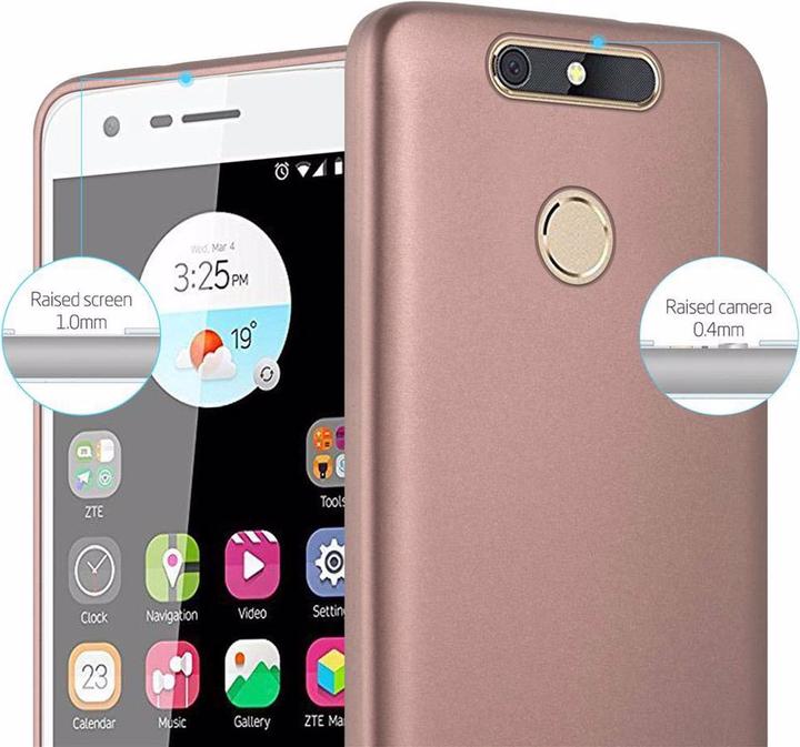 Produktbild Cadorabo TPU Matt Metallic Cover (ZTE Blade V8 Mini)