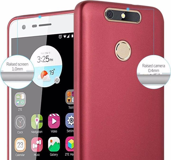 Actual product image Cadorabo TPU Matt Metallic Cover (ZTE Blade V8 Mini)
