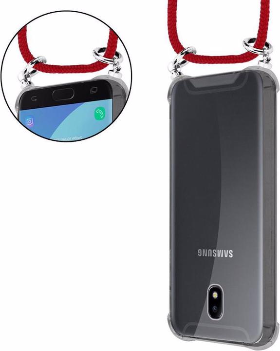 Produktbild Cadorabo TPU Handy Kette SILBER Cover