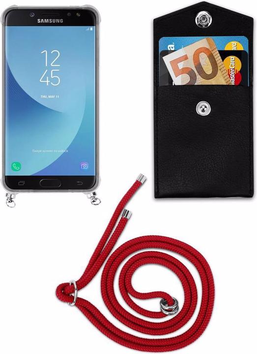 Produktbild Cadorabo TPU Handy Kette SILBER Cover