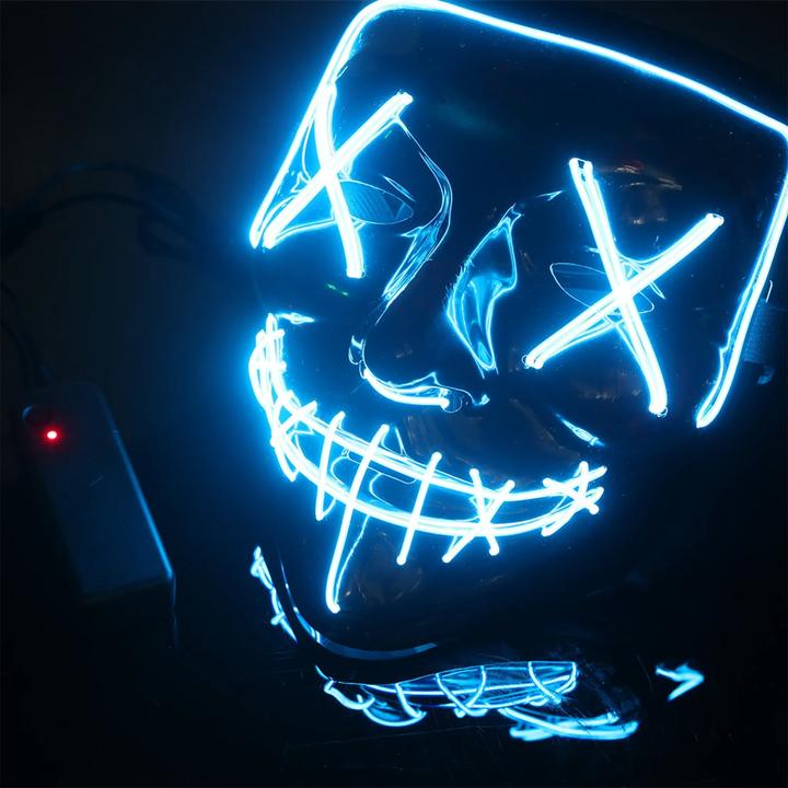 Image du produit NoName LED Horror Mask Red