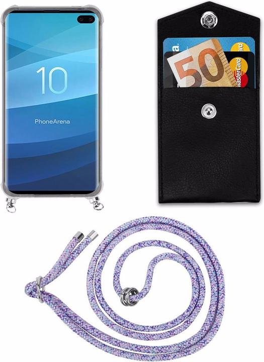 Produktbild Cadorabo TPU Handy Kette SILBER Cover