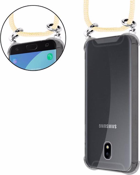 Produktbild Cadorabo TPU Handy Kette SILBER Cover
