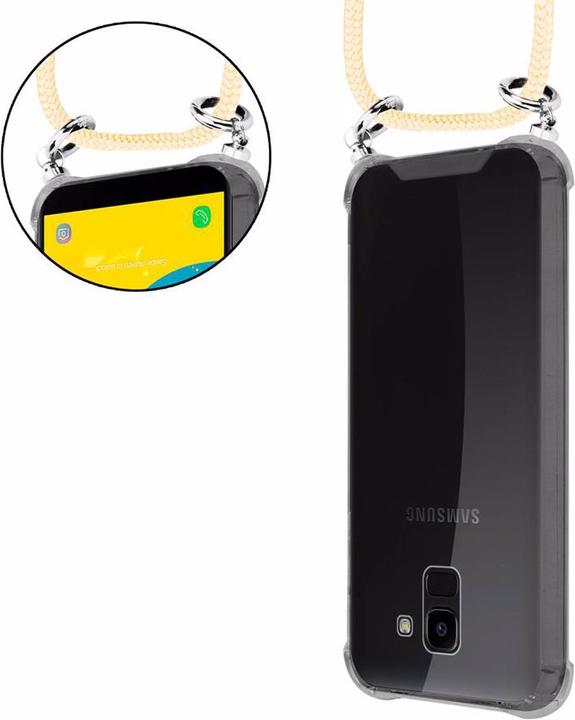 Produktbild Cadorabo TPU Handy Kette SILBER Cover